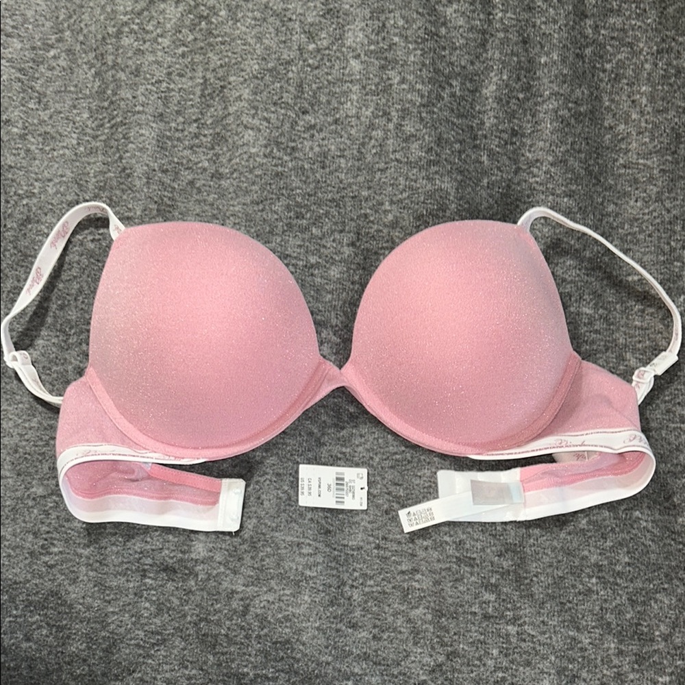 PINK Victoria's Secret Sparkling Pink Bra